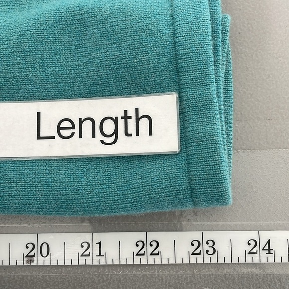 McDuff Essentials Sweater Women's XS Small Blue V-Neck Cashmere Pullover - Picture 13 of 13